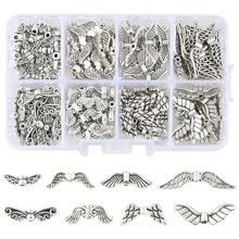 140/155Pcs 8 Styles Style Alloy Beads, Wing - Wing - View 5
