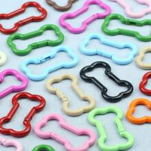 3pcs Bone-Shaped Carabiner Key Chains, Suitable For DIY Jewelry, Outdoor & Daily Use - Bone Paint Buckle - View 17
