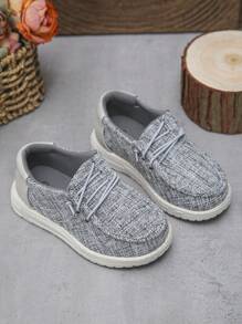Comfortable Breathable Lightweight Slip-On Sports Shoes For Kids Boys And Girls, Suitable For Spring And Autumn