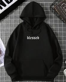 Unisex Blesse Angel Streetwear Respect  Sweatshirt - 黑色 - 查看 2
