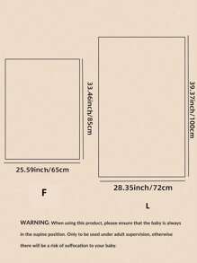 2pcs Printed Baby Soft & Breathable Swaddle Blankets - Multicolor - View 6