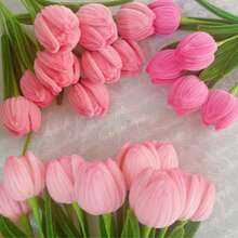 Set de 201/401/367 piezas de limpiapipas rosas con 1 video tutorial paso a paso, perfecto para hacer animales, flores, cuentas y decoraciones navideñas para proyectos de manualidades y artesanía, filamento de chenilla para trabajos artesanales, regalo del Día de la Madre - Multicolor - Ver 12