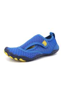 Zapatos de agua y zapatos para vadear al aire libre para niños, con opciones de multicolor a juego entre padres e hijos, Top de tela transpirable, suela suave antideslizante, adecuados para excursionismo al aire libre y actividades acuáticas de niños