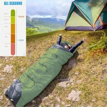 Camping Microfiber Liner, Cold Warm Weather 4 Seasons Indoor Outdoor Use, Lightweight & Waterproof - 3lb-green Grey - View 3