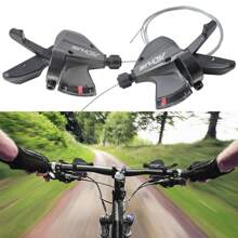 For Shimano Altus SL-M370 3/9/3x9 Speed Trigger Shifter Set Gear Lever Brake - Black - View 4