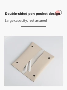 Estuche de lápices personalizado de unicolor, con patrón floral de diciembre, de doble capa y gran capacidad, bolsa de almacenamiento de papelería, organizador de papelería de unicolor multipropósito, regalo de vuelta al cole, regalo para amigos y compañeros de clase, multifuncional, ornamental, reutilizable, moderno, colorido, lindo, vintage, de dibujos animados, kawaii, personalizado, único, personalizado, trabajadores, clientes, estudiantes, para negocios/trabajo/oficina, para la escuela, vuelta al cole, útiles escolares