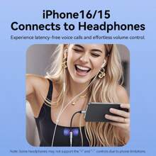 Bộ chuyển đổi âm thanh VENTION Aux 3.5mm Bộ chuyển đổi USB-C sang 3.5mm có DAC, Jack cắm dây tai nghe Bộ chuyển đổi âm thanh Aux hỗ trợ điều khiển có dây, Tai nghe OMTP và CTIA, Tương thích với IPhone 16/15//Máy tính bảng/Tai nghe/Loa - Xám - Xem 7