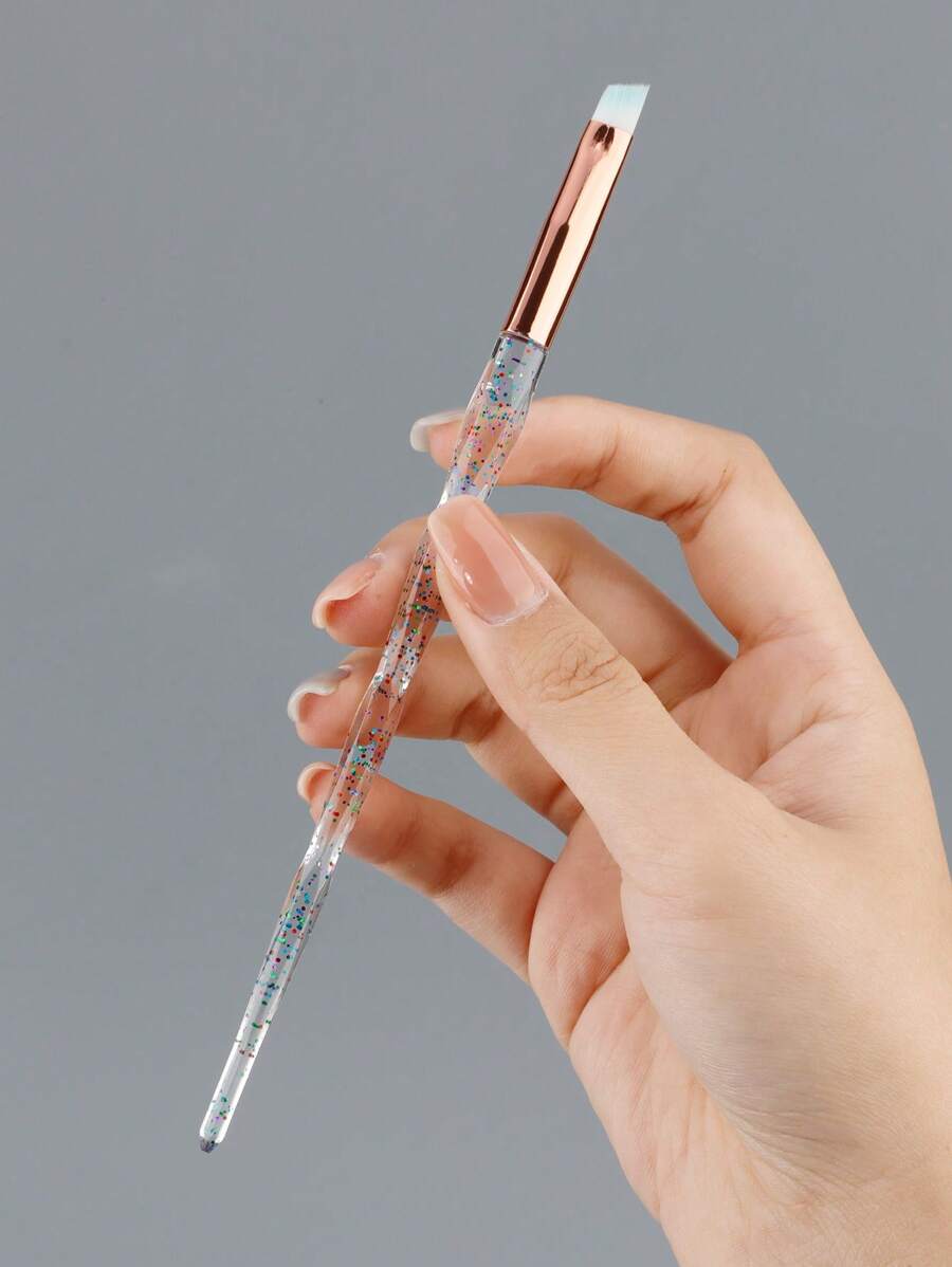 RANCAI 1pc Crystal Handle Crystal Rod Lash & Brow Brush,Brush Set,Makeup Brush Kit,Make Up Brush Set,Make Up Set Complete,Makeup Brush Set,Complete Makeup Kit,Brush Kit,Brushes Makeup Set,Makeup Gift Set,Set,Giveaways,Professional Makeup Brushes,Complete Makeup Set - Multicolor - View 1