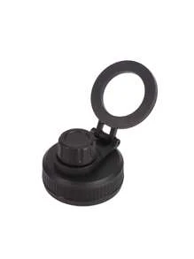 Botella de agua de acero inoxidable de 32 onzas con soporte magnético para teléfono, adecuada para actividades al aire libre, color negro, regalo unisex - Cubierta magnética - Ver 10