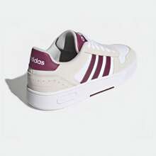 Adidas NEO D-PAD CLASSIC男女經典時尚白棕色百搭板鞋 - 白棕色 - 查看 2