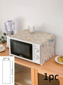 1件装花卉印花洗衣机罩、收纳袋、整理袋、储物袋、厨房装饰、家居用品、母亲节礼物、卧室装饰、花园装饰、夏季装饰、海滩装饰、旅行必备品、房间装饰、软萌玩具、毕业季礼物 - 彩色 - 查看 14