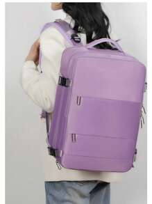 Viral Backpack Laptop Travel School Waterproof Business Notebook Waterproof Tennis Storage-WP - Purple - View 8