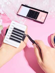 1pc Lash Extension Tray, Glue Pad, Acrylic Lash Extension Board, Pad, Lash Extension Auxiliary Tools