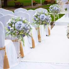 1/27 pezzi Bouquet di fiori artificiali di peonia, ortensia, dalia, regali di San Valentino, decorazioni per feste di compleanno, cesti di fiori per matrimoni, fiori da sposa, decorazioni per casa, sala da pranzo, camera da letto, davanzali, vasi, decorazioni per Capodanno, giardini esterni, inizio della stagione scolastica