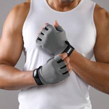 VBOSI 1 双男女通用可调节防滑半指健身手套轻便适用于骑行、健身和举重健身房配件、运动、健身房、家庭锻炼、女士健身手套、拳击手套、健身手套、健身手套、男士健身手套 - 彩色 - 查看 13