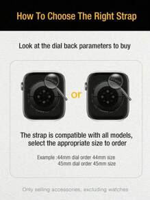 1 pieza Correa unisex clásica de metal para Apple Watch, compatible con Apple Watch de 45/49/38/40/41/42/44/46mm, compatible con Apple Watch Series Ultra/SE/10/9/8/7/6/5/4/3/2/1