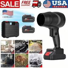 Jet Dry Mini Blower 35000RPM Air Blower Super Fan Turbo Battery Powered Portable, For Car Drying, Cleaning - US A Type Plug(110-127V) - View 1