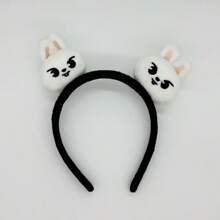 OUZEY SKZ KPOP STAY Stray 15cm Anime Cartoon Personalized Headband, Grey Wolf Yellow Chicken Cartoon Animal Hair Accessory, Fan Support Music Festival Concert Matching Headband.STAY Fan Gifts, Birthday Gifts, Couple Gifts, Party Gifts - Multicolor - View 19