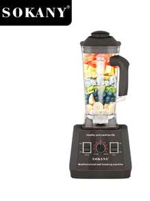 SOKANY 1 Stück SOKANY Multifunktions-Mixer, 2,5L Fassungsvermögen, Kupfermotor, 9-stufig einstellbar, scharfe Klingen, mischen gleichmäßiger und gesünder, geeignet für Küche, Restaurant, Zuhause, einfach zu reinigen, bequem zu benutzen, einfache Bedienung, kann als Geschenk zu Feiertagen verwendet werden