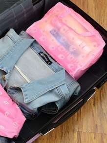 Ditsy Floral PVC wasserdichte Kosmetik-Toilettenartikel Dusch-Organizer Reise-Aufbewahrungstasche, ein Muss-haben Make-up-Tasche Make-up-Tasche Hautpflege-Tasche Kulturbeutel Packwürfel, Reiseessentials Kreuzfahrtessentials Studentenwohnheim-Essentials, Brautjungferngeschenke, Muttertagsgeschenke, Geburtstagsgeschenke, Geschenke für Freunde und Lehrer, Wohndekoration, Badezimmer Wohnzimmer Bett Lippenpflege-Organizer, Kosmetiktasche, große Makeup-Tasche, Weihnachtsgeschenke, Tasche, Reise, Tasche, Clutch / kleine Handtasche, Make-up-Organizer, Tasche, Pinseletui, Mini-Tasche, Tasche mit großer Kapazität