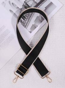 1pc Adjustable Solid Color Strap For Handbag, Minimalist Purse Accessory