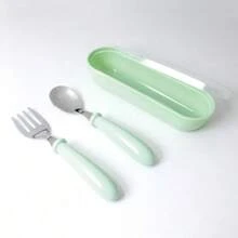 2pcs Personalized Cutlery Set, Custom Spoon- Custom Name Engraved Spoon Fork Set - Stainless Steel Cutlery Set, Stainless Steel Table Forks, For Anniversaries, For Valentine's Day, For Mother's Day, For Birthdays, For Children's Day, For Father's Day, For Graduation, For Weddings, For Housewarming Dining Room, Kitchen, Office, School