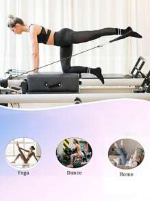 Pilates Non-Slip Socks, Women Pilates Grip Socks, Yoga And Exercise Grip Socks, In Black, White And Pink, Women Colorful Yoga Socks, Pilates Sticky Socks With Traction And Breathability, Suitable For Ballet And Yoga, Washable, Breathable, Soft, Multiple Styles And Colors Available - Multicolor - View 7