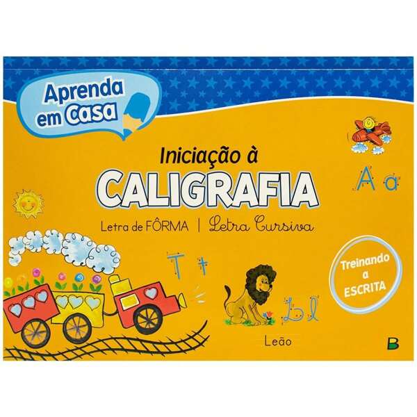 Aprenda em casa Iniciação à Caligrafia