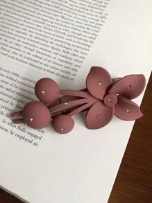 1 件新款樱桃夹发夹，水钻发夹配件，适合日常使用、节日、女性礼物 - 彩色 - 查看 11