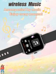 New Version Music Player, Call, Message, Weather, Step Counter Multi-Function Smart Watch