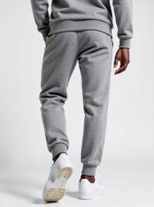 Puma ESS Big Logo Crew TR - Medium Gray Heather - View 3