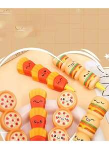 1pc Stress Relief Pen, Cartoon Squeeze Soft Stationery, Neutral Pen For Students