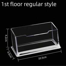 Acrylic 1/2/3 Layer Business Card Holder, Transparent Desktop Card Storage/Document, Durable And Transparent, Suitable For Office Desk Storage, Restaurant Desktop Card Storage Box, Desktop Tissue Storage Box, Hotel Desktop Storage Box, Suitable For Office, Restaurant, Hotel