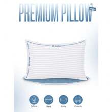 Bedding Pillows For Bed, Hotel Pillows In Queen & King Size - Pillows Set Of 2, White , For Back, Stomach & Side Sleepers Hotel Pillow