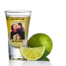 Custom Photo Shot Glass, Custom Shot Glasses, Photo Customizable Shot Glass, 2 Oz Personalized Shot Glass - Multicolor - View 5