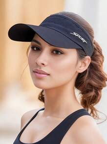 Visera de tenis para mujer, gorra de sol de verano para exterior