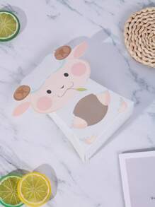 12/6件创意小羊造型礼盒，节日礼品包装盒，适用于古尔邦，生日派对零食包装盒，随身携带礼盒 - 彩色 - 查看 12