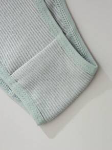 5 chiếc/gói quần lót nữ bằng cotton với cạp ren nhiều màu, kiểu dáng tối giản và thoải mái. - Nhiều màu - Xem 5
