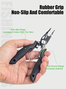 KINGDOM Kingdom Micro Fishing Pliers Multifunctional Split Ring Wire Cutter Hooks Remover Fishing Tackle Fishing Equipment