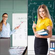 3Pcs Telescopic Teachers Pointer, Mini Extendable Hand Pointer Finger Pointer Stick, Retractable Classroom Pointer For Elementary School Kindergarten Teacher Supplies 3Pcs Teacher Pointer Finger Telescopic Pointer Stick Hand Pointer With Lanyards, Extendable Pointer Teacher Pointers For Classroom Elementary School Teacher, Classroom Supplies,Back To School,School Supplies