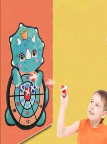 Interactive Parent-Child Darts Board & Target, Sticky Balls Throwing Toys, Indoor/Outdoor Creative Animal Random Color - Tender - View 3