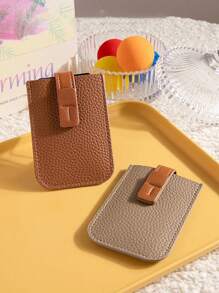 Slim Credit Card - Easy Pull Out Organizer Holder,Delicate Design, Large Capacity, Compact Size, Suitable For Driver's License, Business Cards, And Other Documents,Easy Pull Out Organizer, Rfid Secure, Multiple Card Slots, Soft , Perfect For Front Pocket,Large-Capacity Id Creative Multi-Card Slots, Anti-Degaussing, Pull-Out Card Holder,Compact Ultra-Thin Holder - Multicolor - View 6