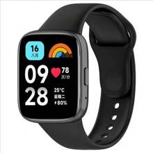 硅胶替换表带与 Redmi Watch 3 Active 兼容，与官方表带相同，也适合 Redmi Watch 3 Lite