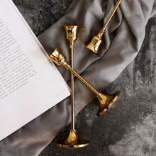 12pcs/6pcs/3pcs/1pc/Set Iron Taper Candle Holder,Decorative Candle Stand - Candlestick Holder For Wedding, Dinning, Party ,Fireplace Decor Candelabra Table Decor Pillar Candle Holder For Wedding,Home Decor, Holiday Party Decor,Festival Decor Home