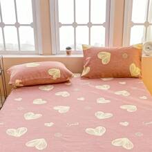 2 Pieces Printing Pillowcase Sweet Pillowcase Machine Washable Pillowcase