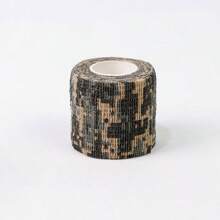 6 cuộn băng thun tự dính 5cm x 4,5m, băng ngụy trang, băng thể thao, băng quấn, họa tiết ngẫu nhiên - Nhiều màu - Xem 8