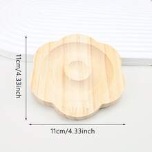 1 Pc Versatile Wooden Bangle And Bracelet Display Tray, Perfect For Showcasing Your Unique Jewelry Collection, Convenient And Stylish Display Solution, Avoid Monotonous Arrangements, Freely Combinable Design For Creative Staging, Ideal Bead Display Tray For Craft Enthusiasts, Elegant Wooden Bracelet Display Stand, Perfect DIY Photography Prop For Captivating Visuals, Enhance Your Home Decor With This Functional And Aesthetic Display Tray, Great For Holiday Gift Presentations And Special Occasions.