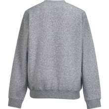 Russell Mens Authentic Sweatshirt (Slimmer Cut) (Light Oxford) - Grey - View 2