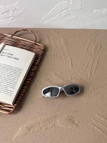 1pc Ultra-Light Children Glasses, Comfortable For Boys And Girls, Fashionable For Photos, Party, Cycling, Travel, Sports, Oval Frame Design, Lens - Multicolor - View 12