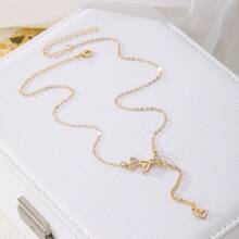 1 szt. Wieczny damski naszyjnik, miłość do codziennego noszenia